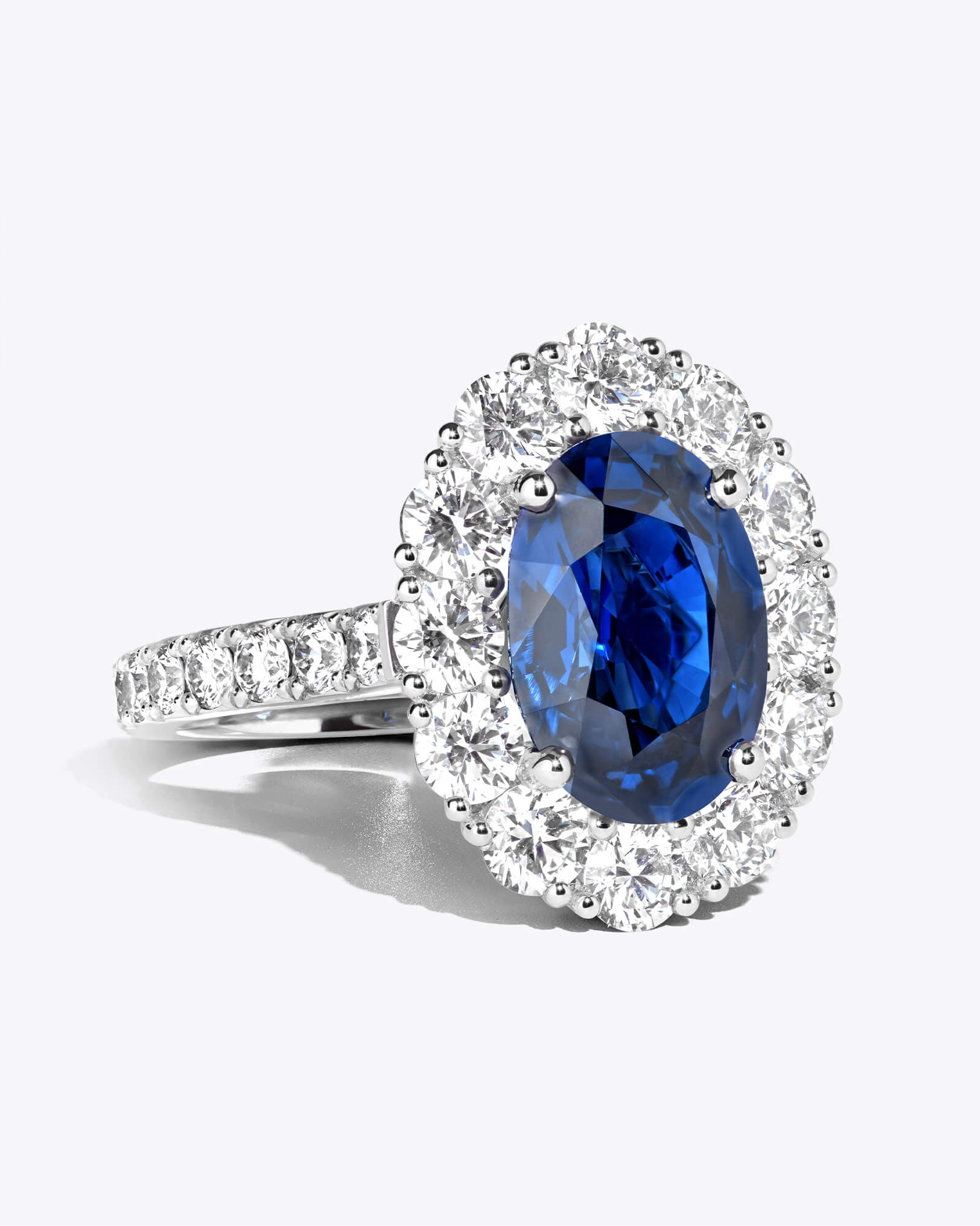 Garrard 1735 jewellery collection Oval Sapphire Ring Jewellery LP feature
