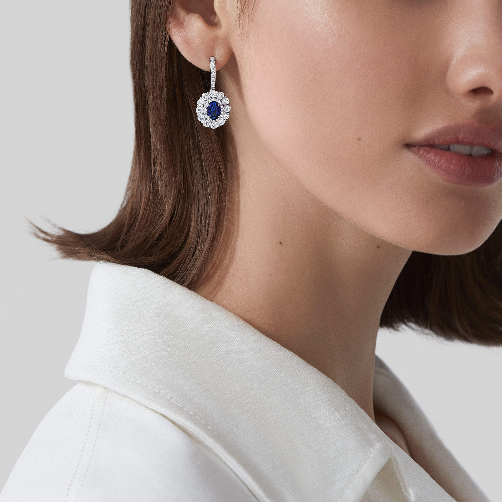 Garrard collection jewellery curated shop platinum model