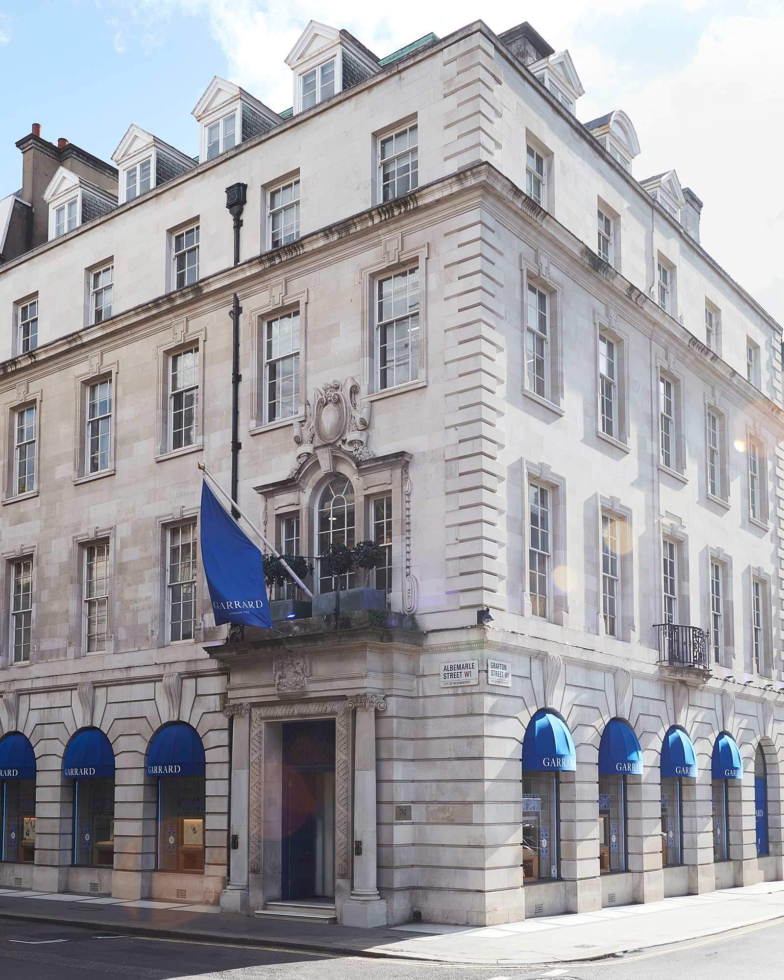 Garrard flagship jewellery store in London