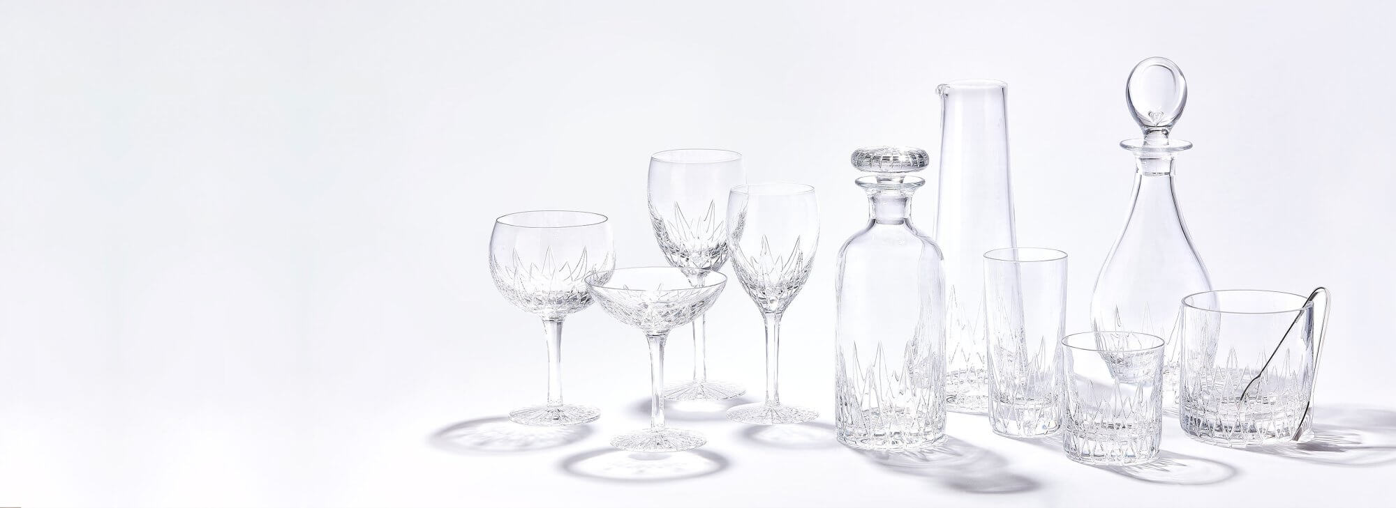 Garrard Lead Crystal Glassware collection