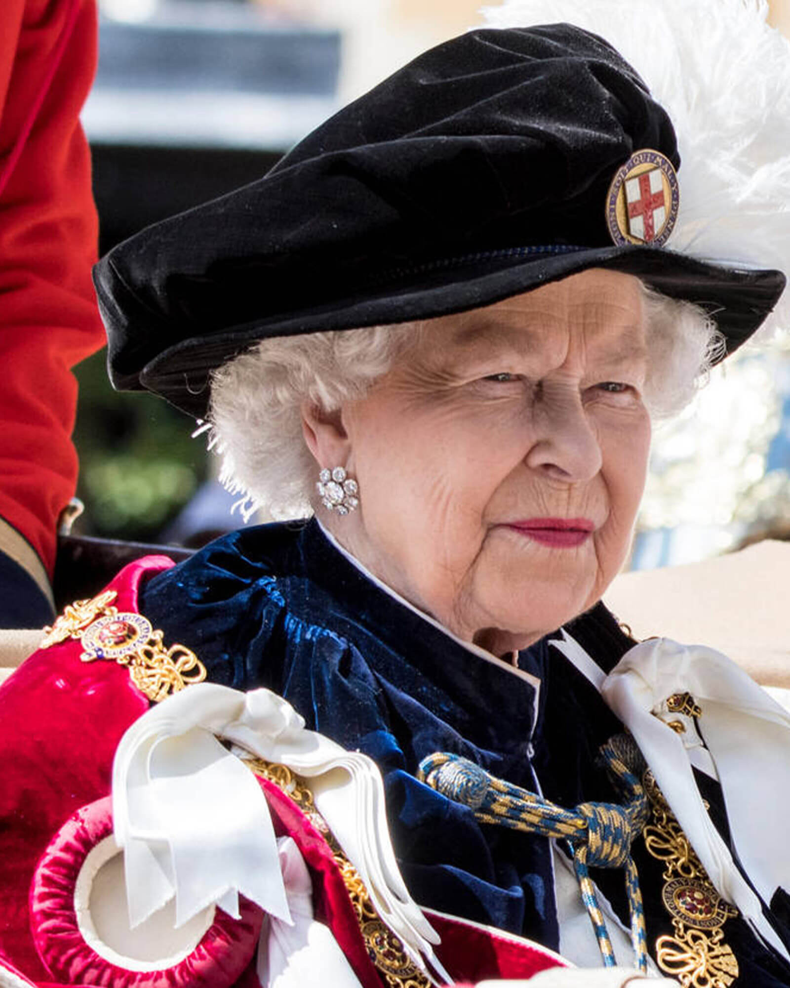 Royal Jewels made by Garrard Queen Mary’s Floret Earrings Queen Elizabeth II