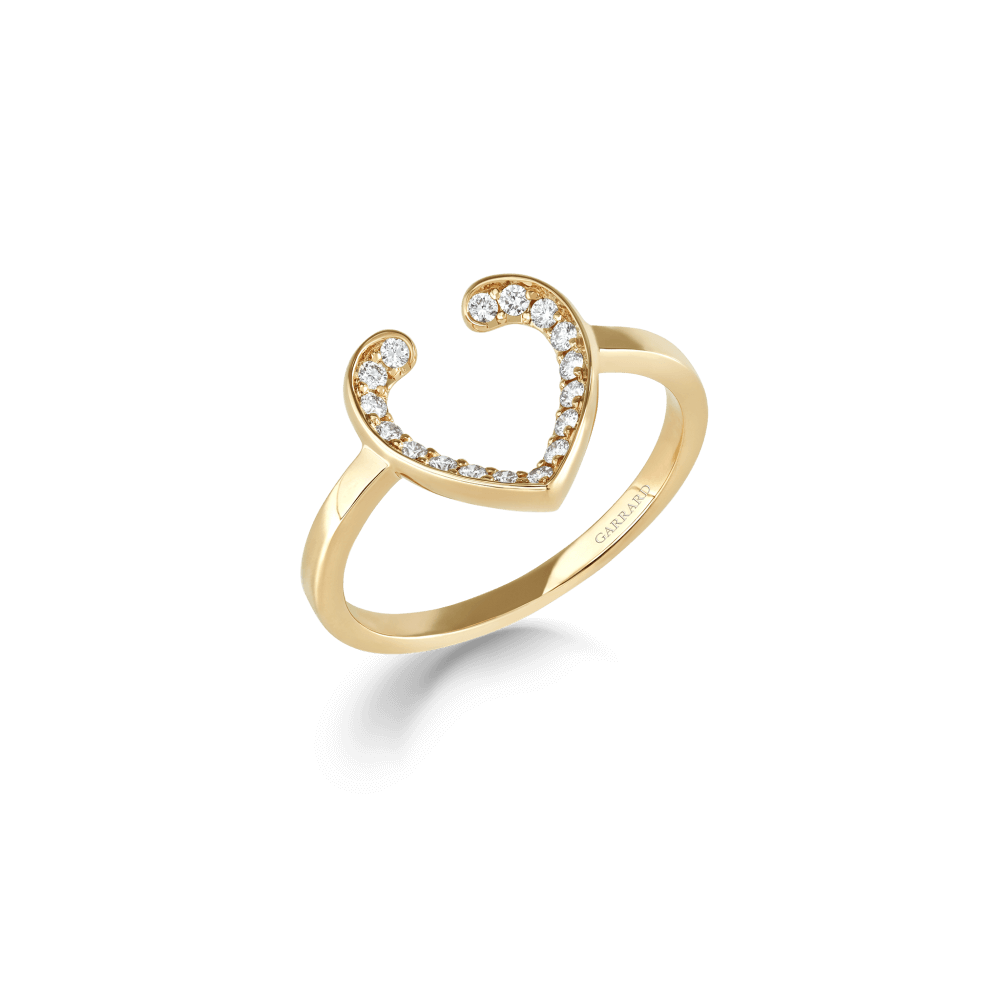 Garrard Aloria Jewellery Collection Mini Icons Diamond Ring | in 18ct Yellow Gold, 2018927