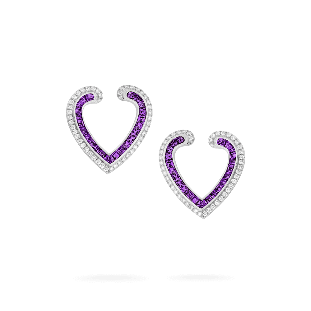 Aloria Amethyst Earrings
