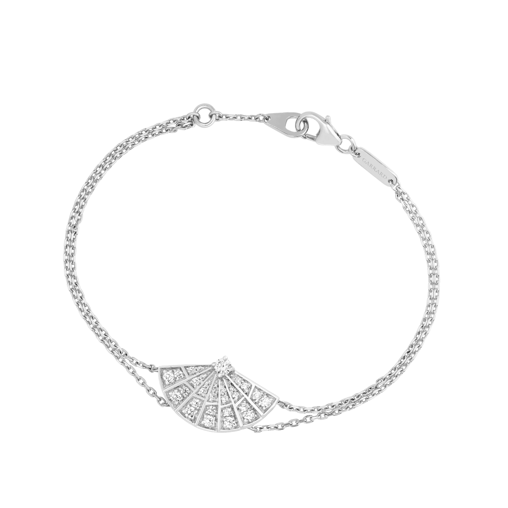 Garrard Fanfare Symphony Diamond Bracelet In 18ct White Gold 2018416