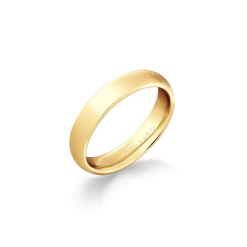 Garrard Heavy Court Wedding Ring in 18ct Yellow Gold 5mm 2017988008