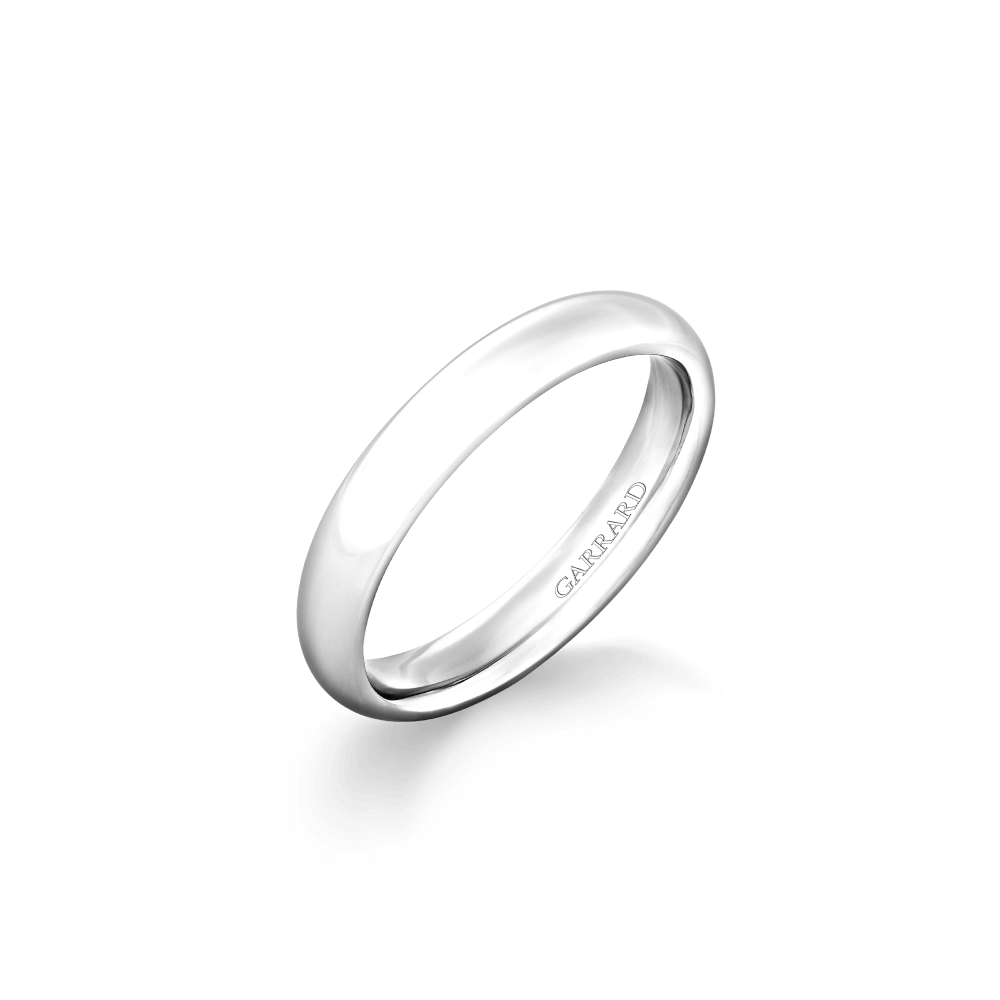 Garrard Heavy Court Wedding Ring in Platinum 4mm 2017985009